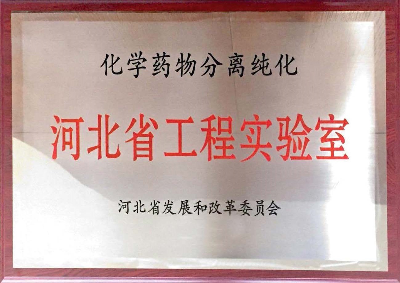 河北省化學(xué)藥物分離純化工程實驗室